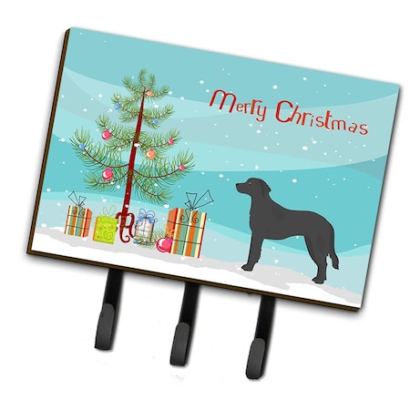 Carolines Treasures Black Goldador Christmas Tree Leash or Key Holder CK3837TH68